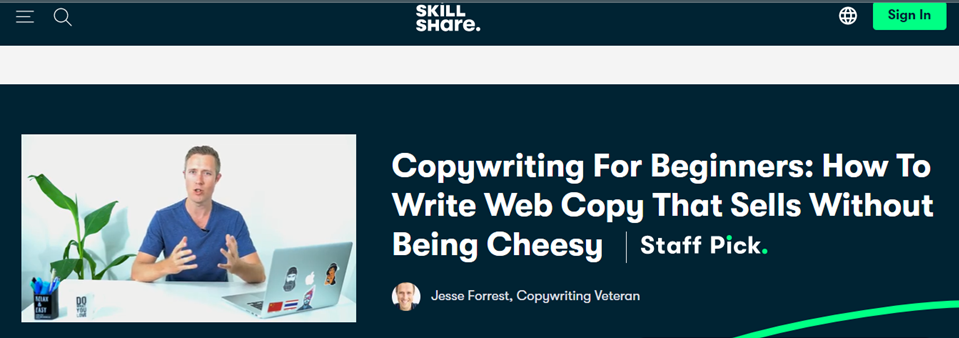 Copywriting For Beginners: How To Write Web Copy That Sells Without Being Cheesy