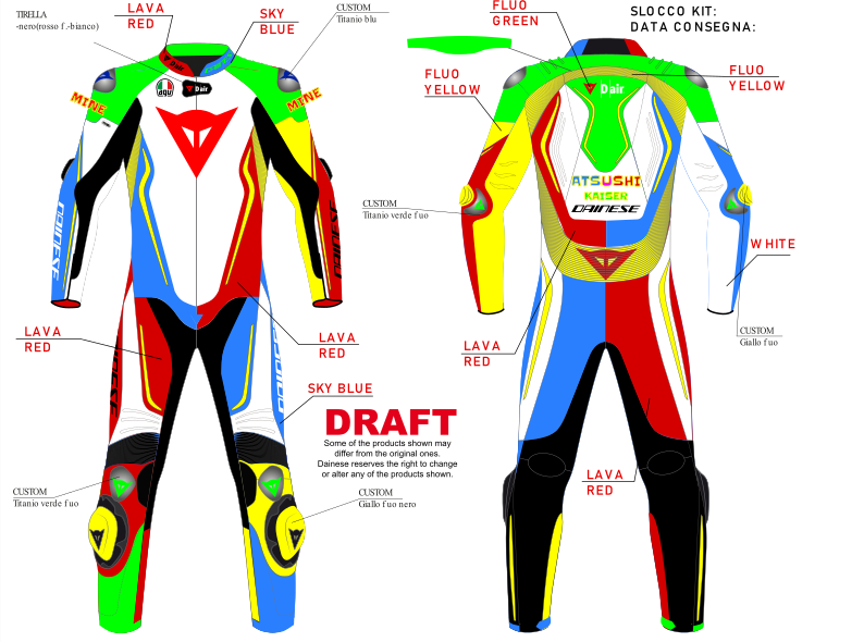 お客様のカラーオーダーを紹介 MISANO 2 D-AIR PERF. 1PC SUIT お客様のカラーオーダーを紹介 MISANO 2 D-AIR PERF. 1PC SUIT