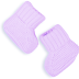 Kids handmade wool woven shoes for kids