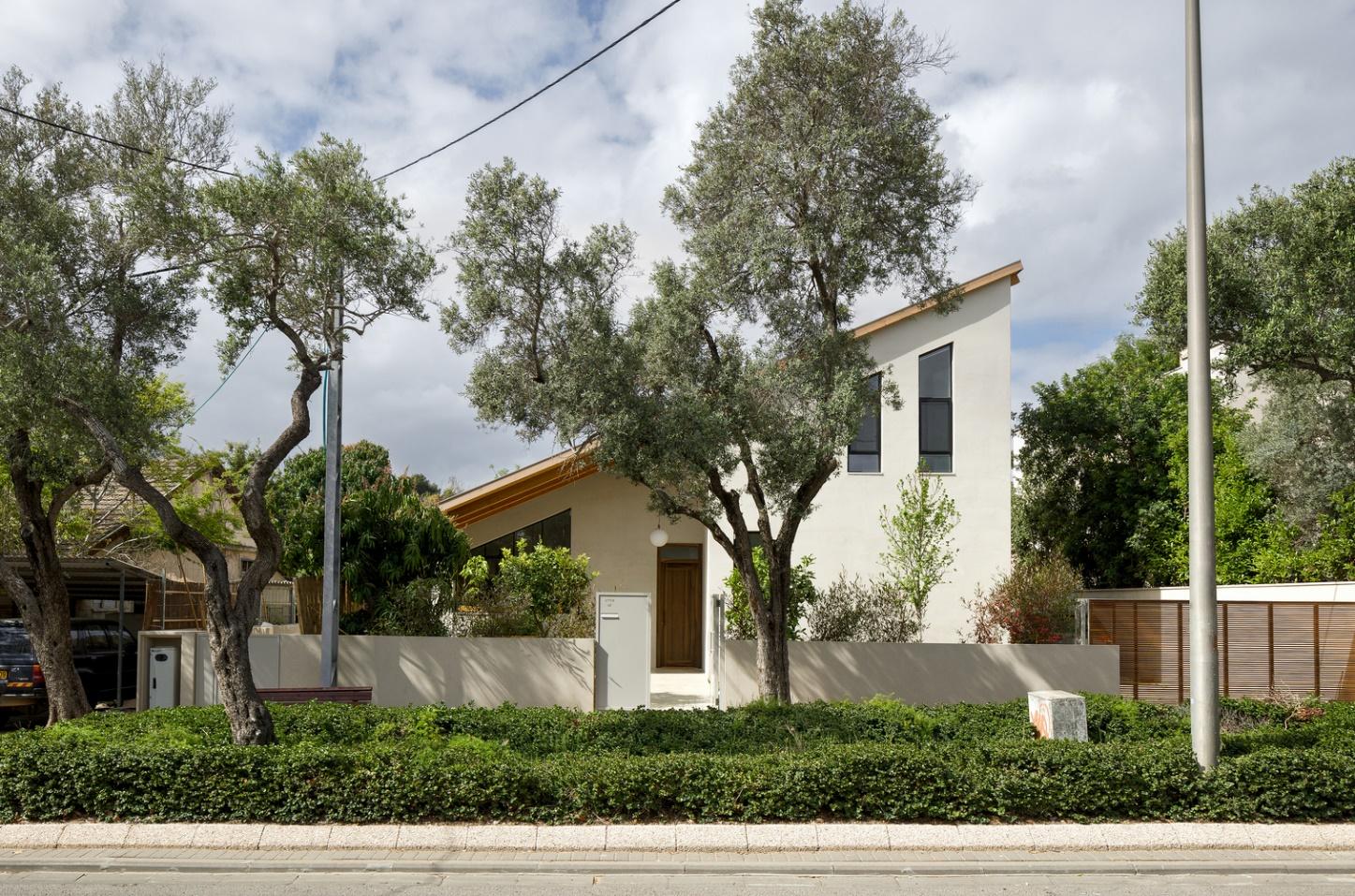 Дизайн Дома с Односкатной Крышей в Средиземноморском Стиле