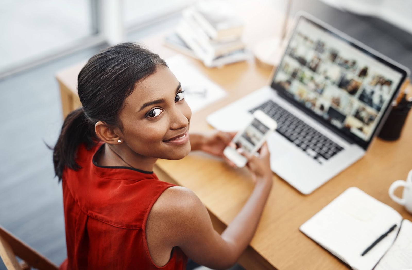 Her business is thriving because of choosing an MSP for small business needs.