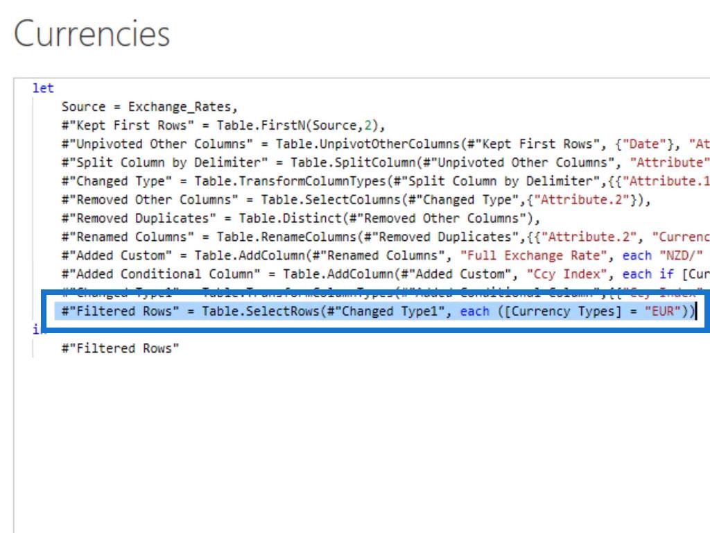 Power BI Parameters