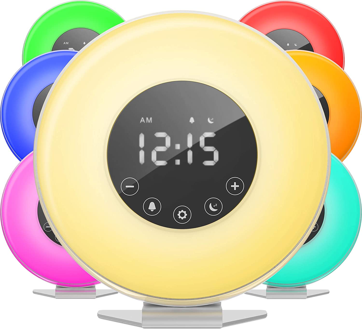 hOmeLabs Sunrise Alarm Clock - Digital LED Clock