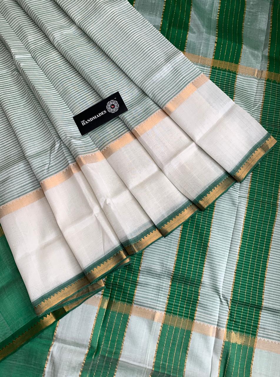 pure Handloom Mangalagiri cottonsilk sarees