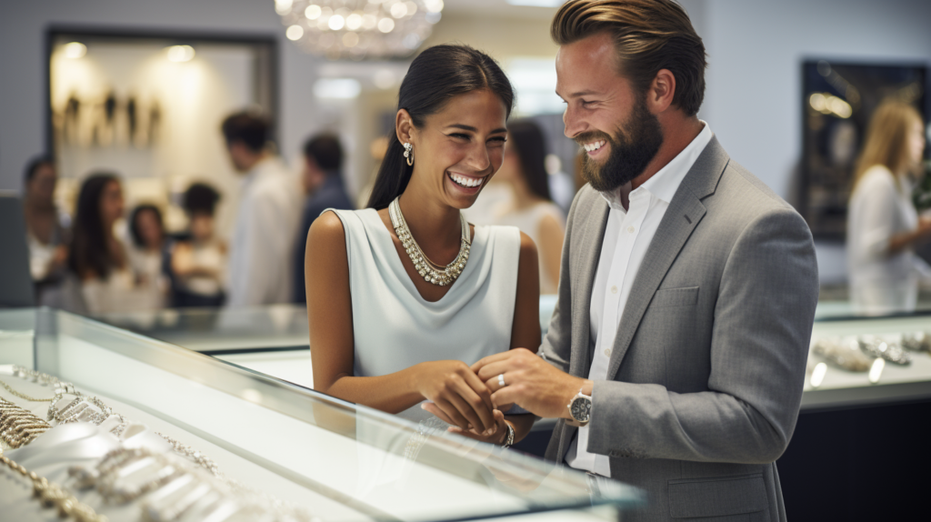 Jared Jewelers Review couple buying