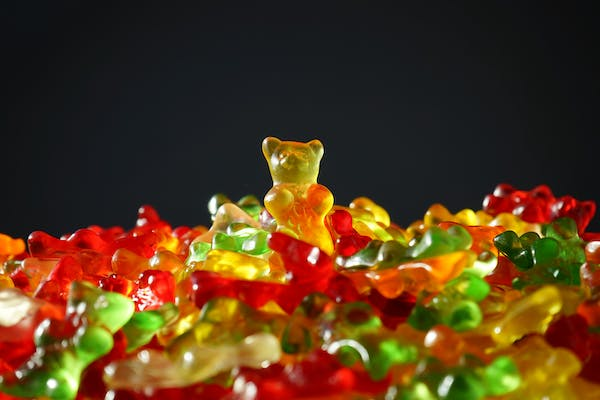 gummy bears als beroemde handelsnamen