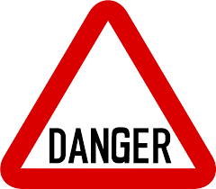 Image result for danger sign