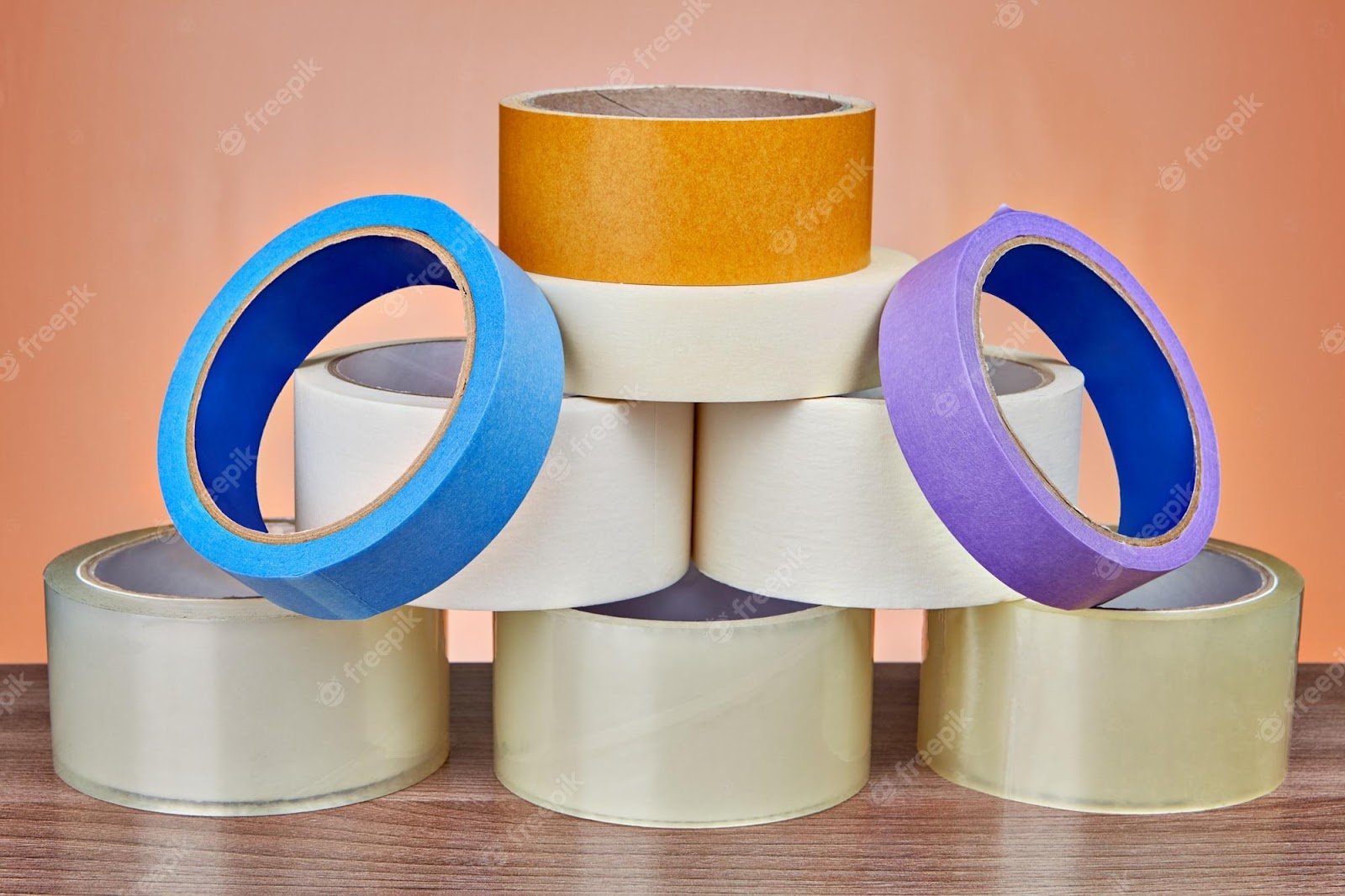 Clear BOPP Stationery Tape