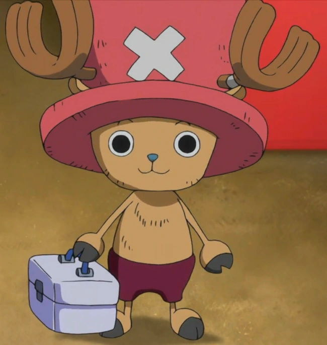Chopper in One Piece. Still from the anime