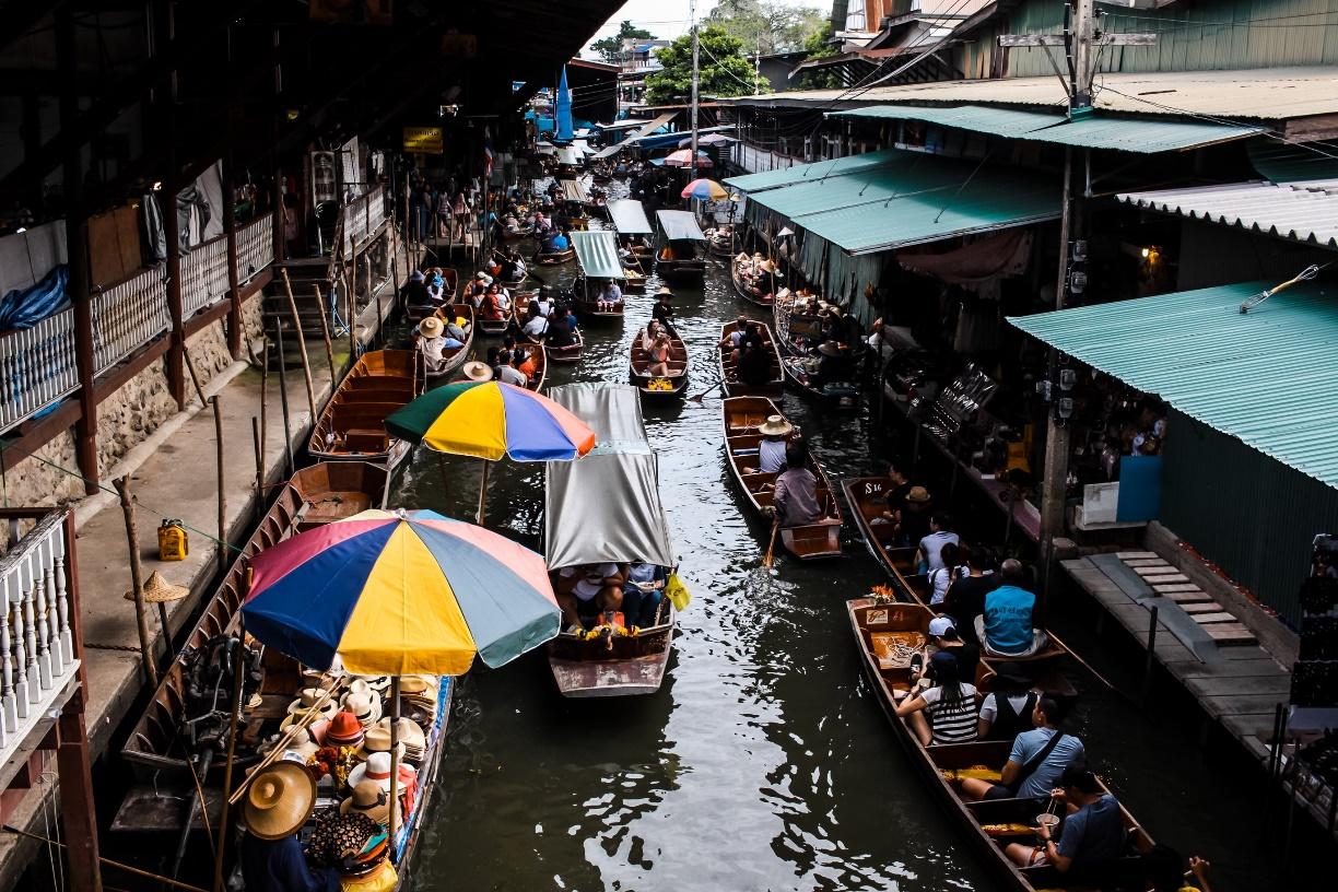 bangkok floating market