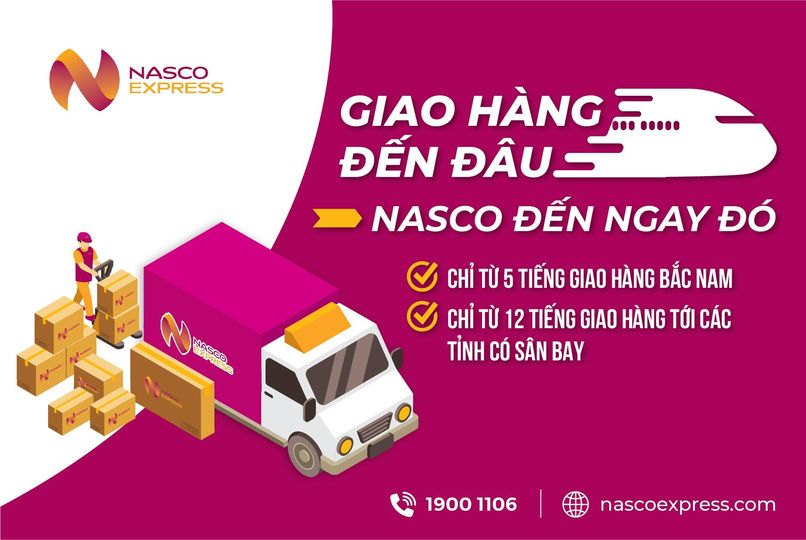 Nasco Express - Đơn vị vận chuyển mỹ phẩm an toàn nhất Việt Nam