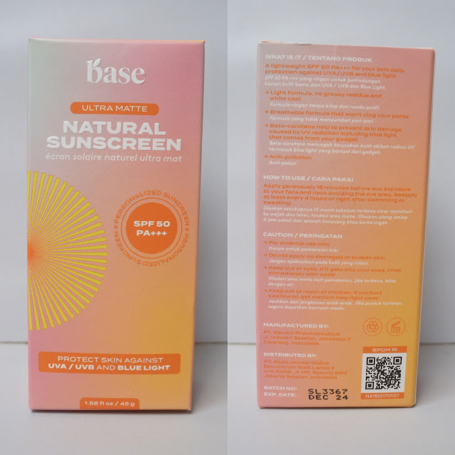 review sunscreen BASE