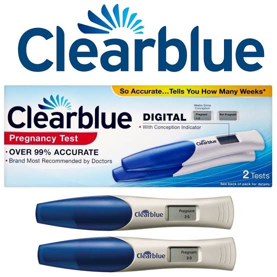 1. Clearblue Pregnancy Test with weeks Indicator