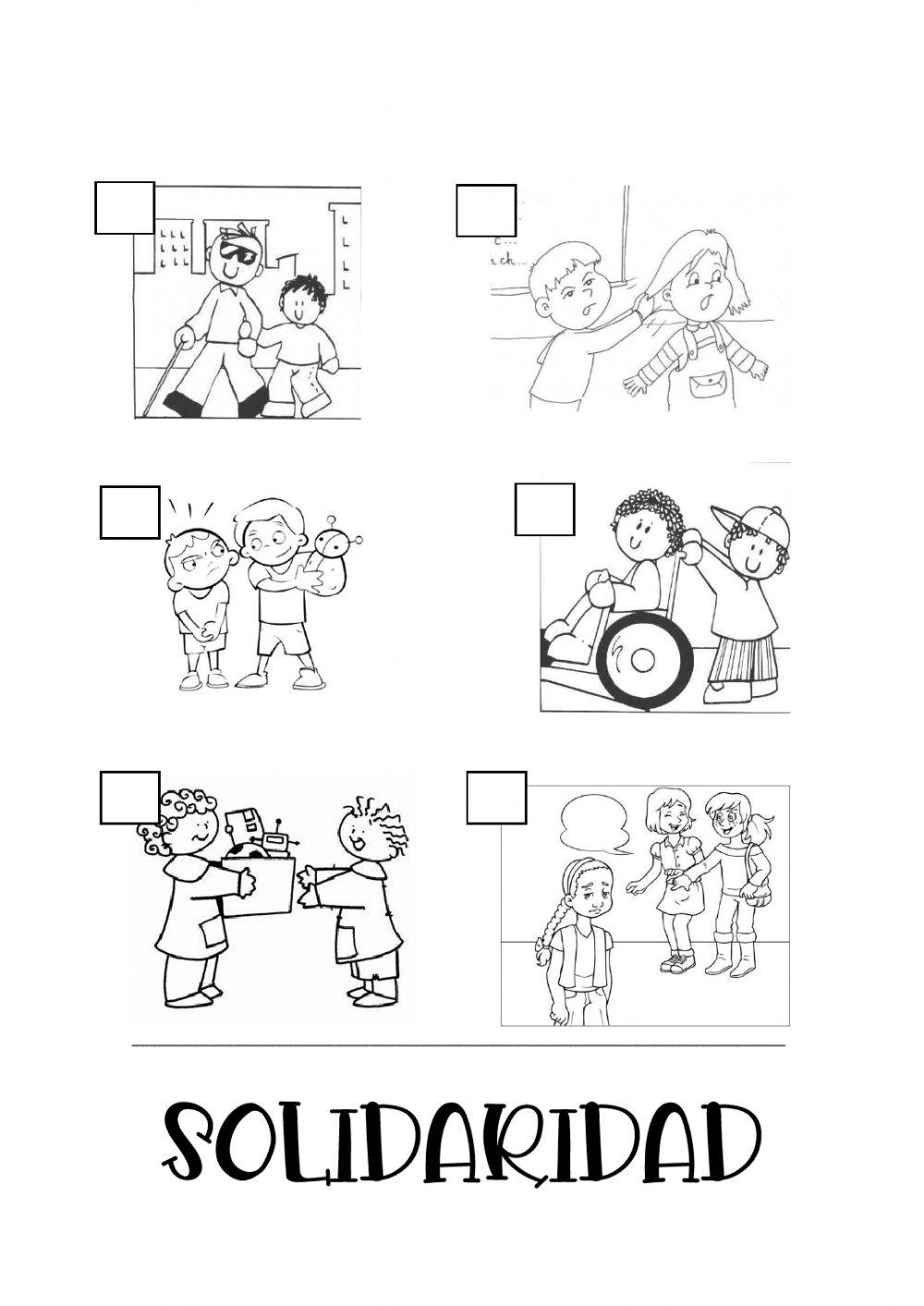 Ficha online de Solidaridad