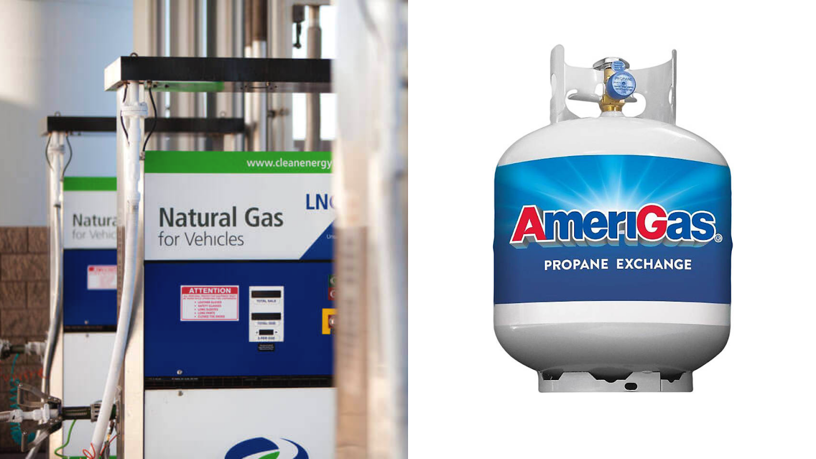 Compressed Natural Gas (CNG) or Liquid Propane Gas (LPG)
