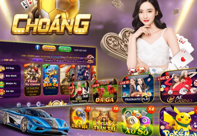 Cổng game đổi thưởng tỉ lệ cao Choangclub