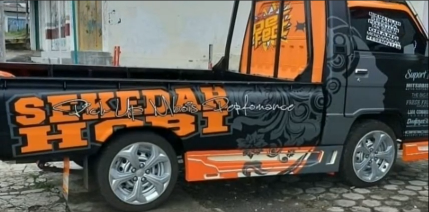 Gambar Modifikasi L300 Terbaru Ide Unik Dandanin L300