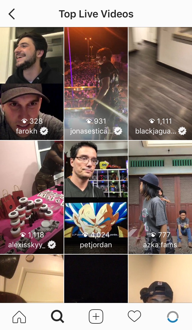 Instagram-Live-Videos