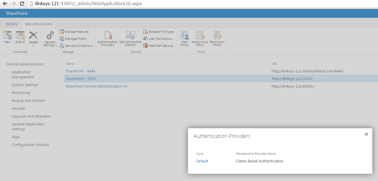 Set Windows Live ID as Identity Provider