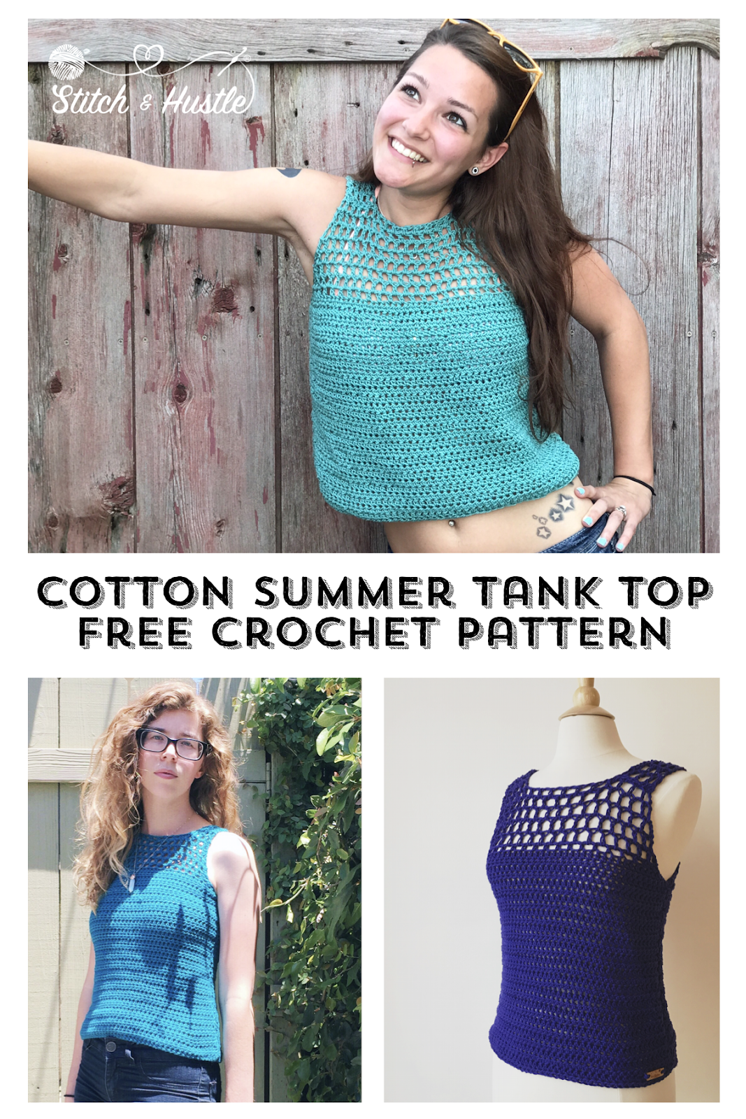 crocheted summer tank pattern