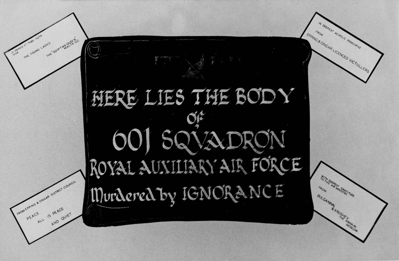 Here lies 601 squadron