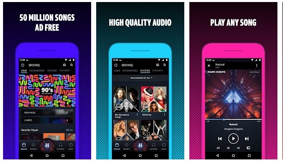 Amazon music - Meilleures applications gratuites de téléchargement de musique
