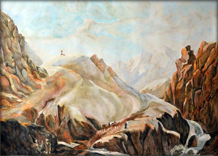 М. Ю. Лермонтов. Крестовая гора. 1837-1837.