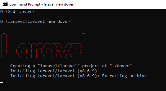 Larvel Installer - New Dover