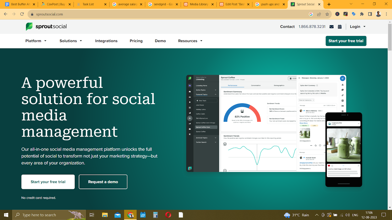 Sprout Social - Buffer Alternative