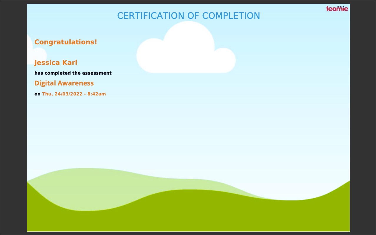 Multiple Certificate Templates
