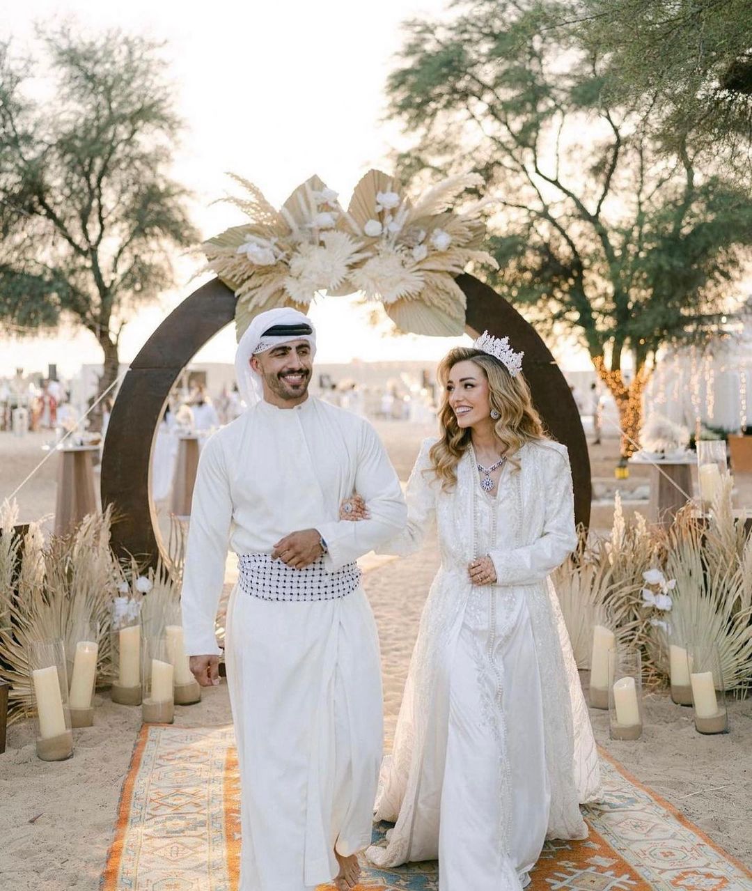 Celebrate with a luxurious beach wedding at the Bab Al Shams Desert Resort & Spa - Dubai.