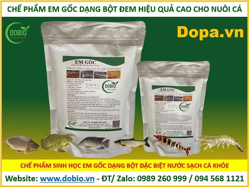 Dobio nghiên cứu phát triển chế phẩm sinh học