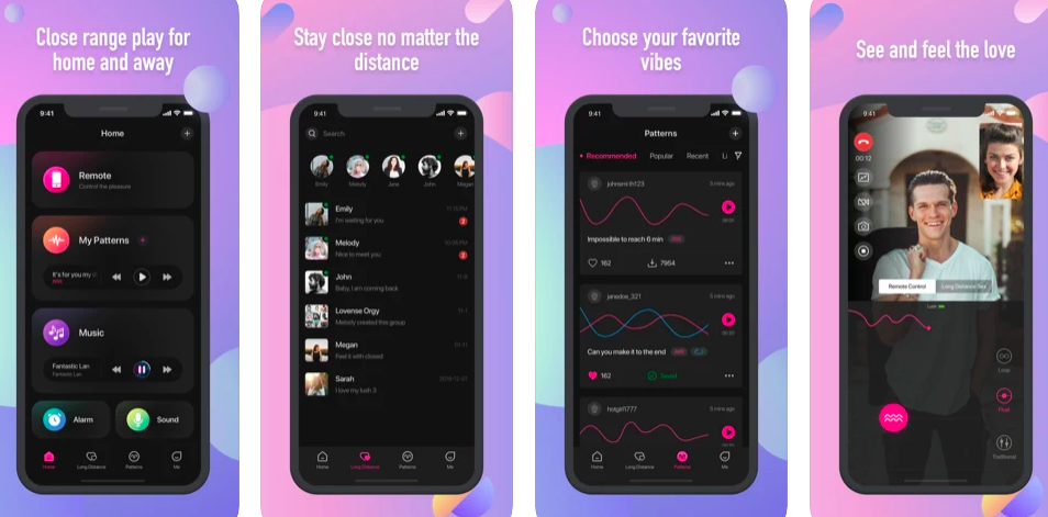 Lovense remote app screenshot shows how to control any Lovense sex toy.