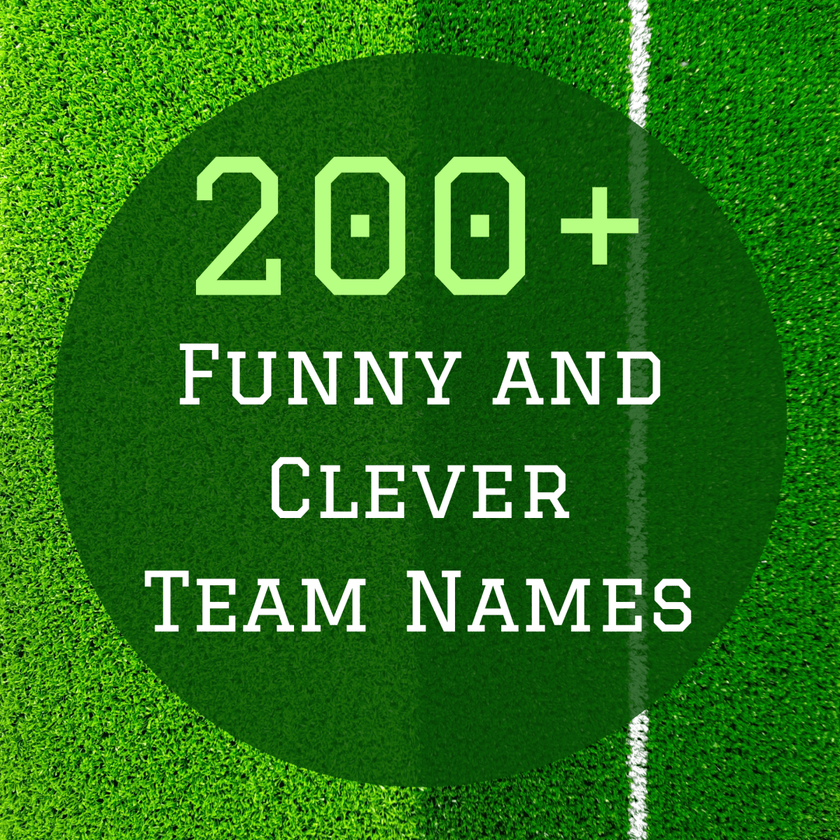 Explore a complete set of Cool, Funny, and Clever Team Names. Whether you are forming a trivia team or looking for a football team name.