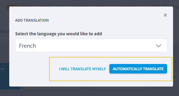 Translating a Survey