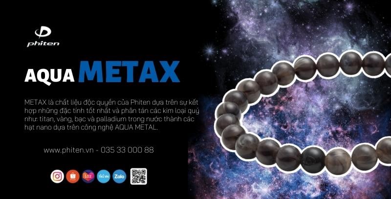 Vòng tay Phiten với công nghệ Aqua Metax