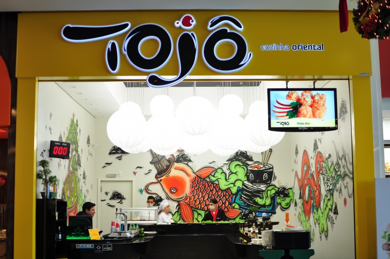 (Créditos: Divulgação) Espaço Tojô no Shopping Pátio Chapecó.