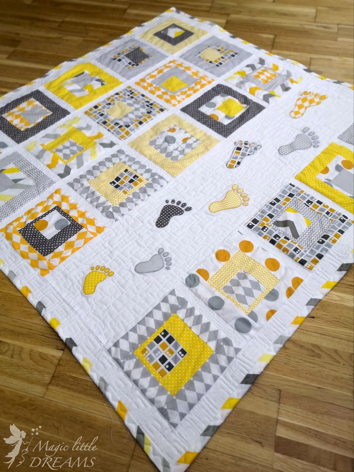 small steps baby boy quilt patterns