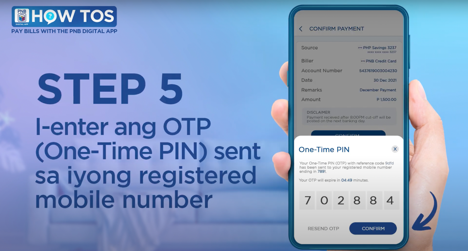 pnb online banking - OTP