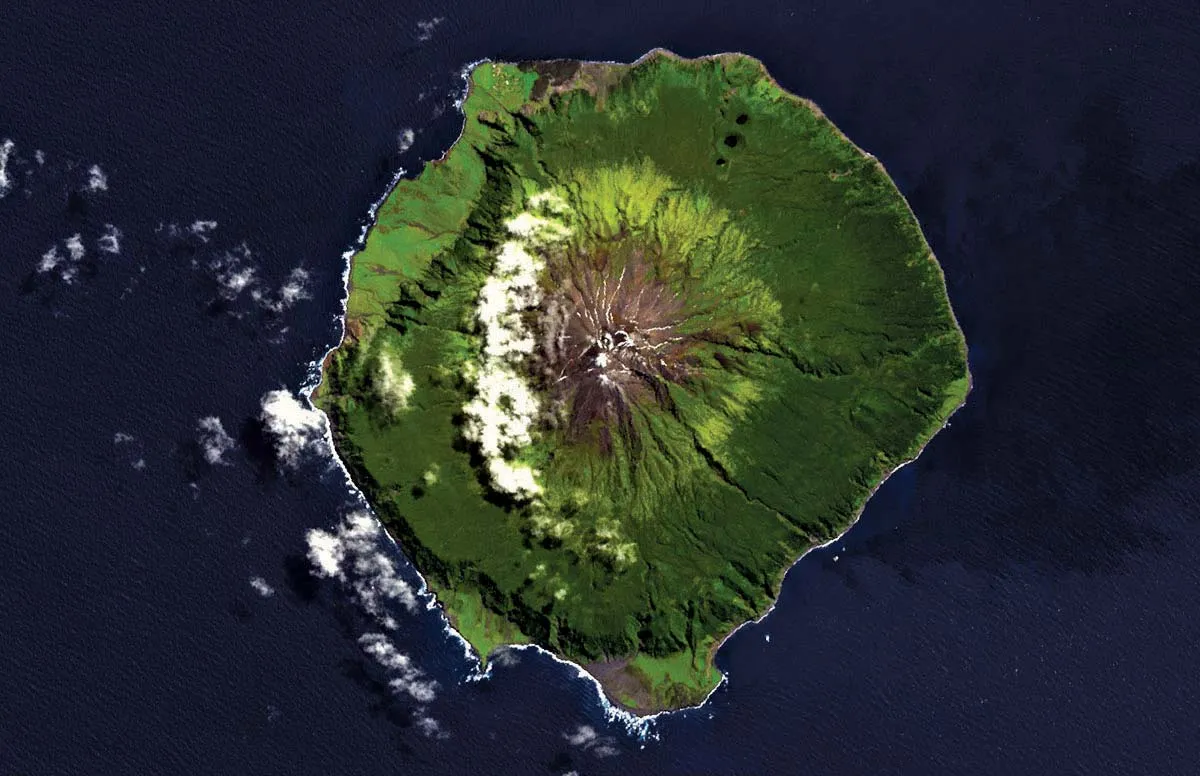 most isolated place Tristan da Cunha 