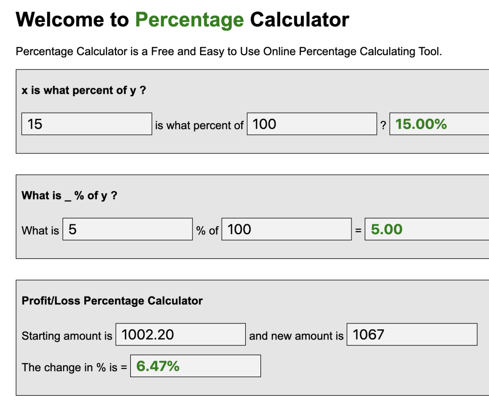 7 Percentage Calculator ideas | calculator, percentage, percent sign