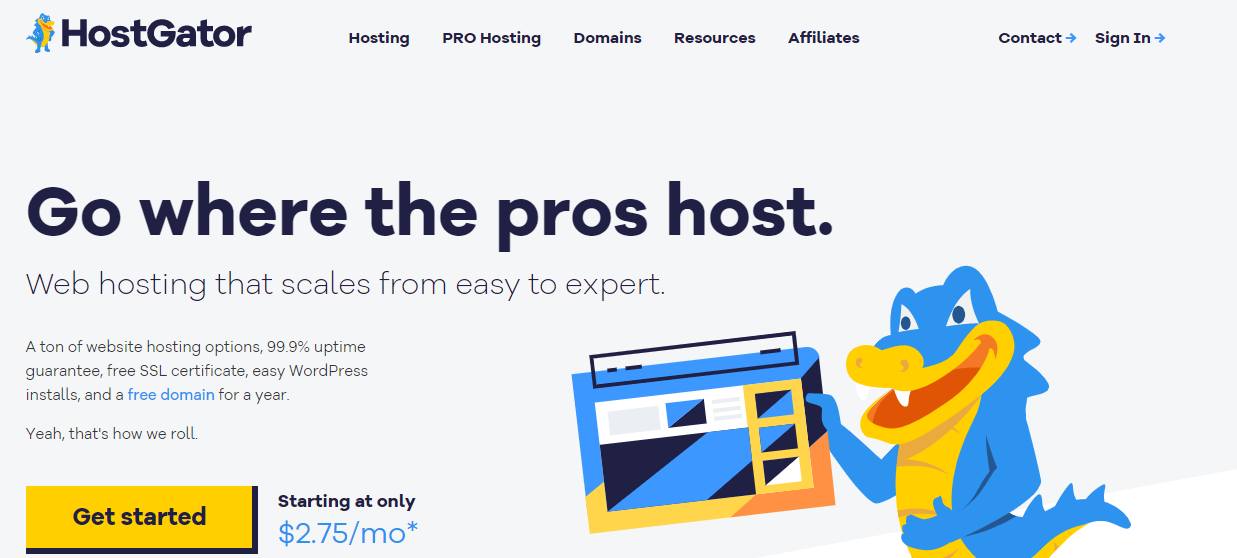 HostGator key features