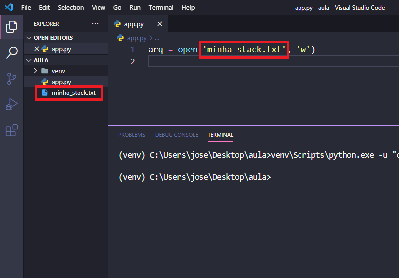 Como ler e escrever arquivos usando python – Minha Stack