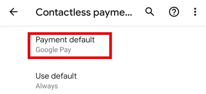 Payment default: Google Pay.-Terraify