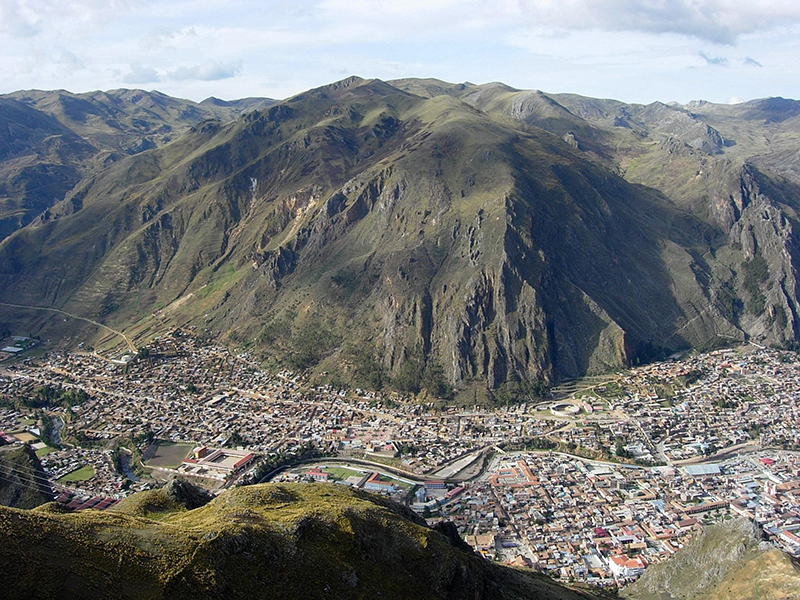 Vista panorámica de Huancavelica