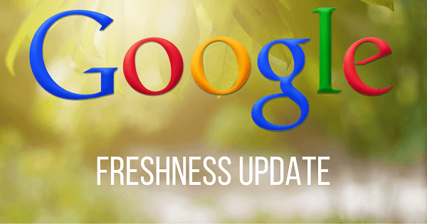 الگوریتم freshness گوگل