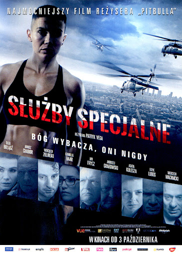 Przód ulotki filmu 'Służby specjalne'