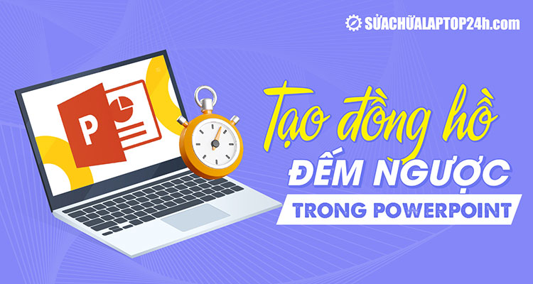 Thiết kế đồng hồ đếm ngược trong Powerpoint cực đơn giản