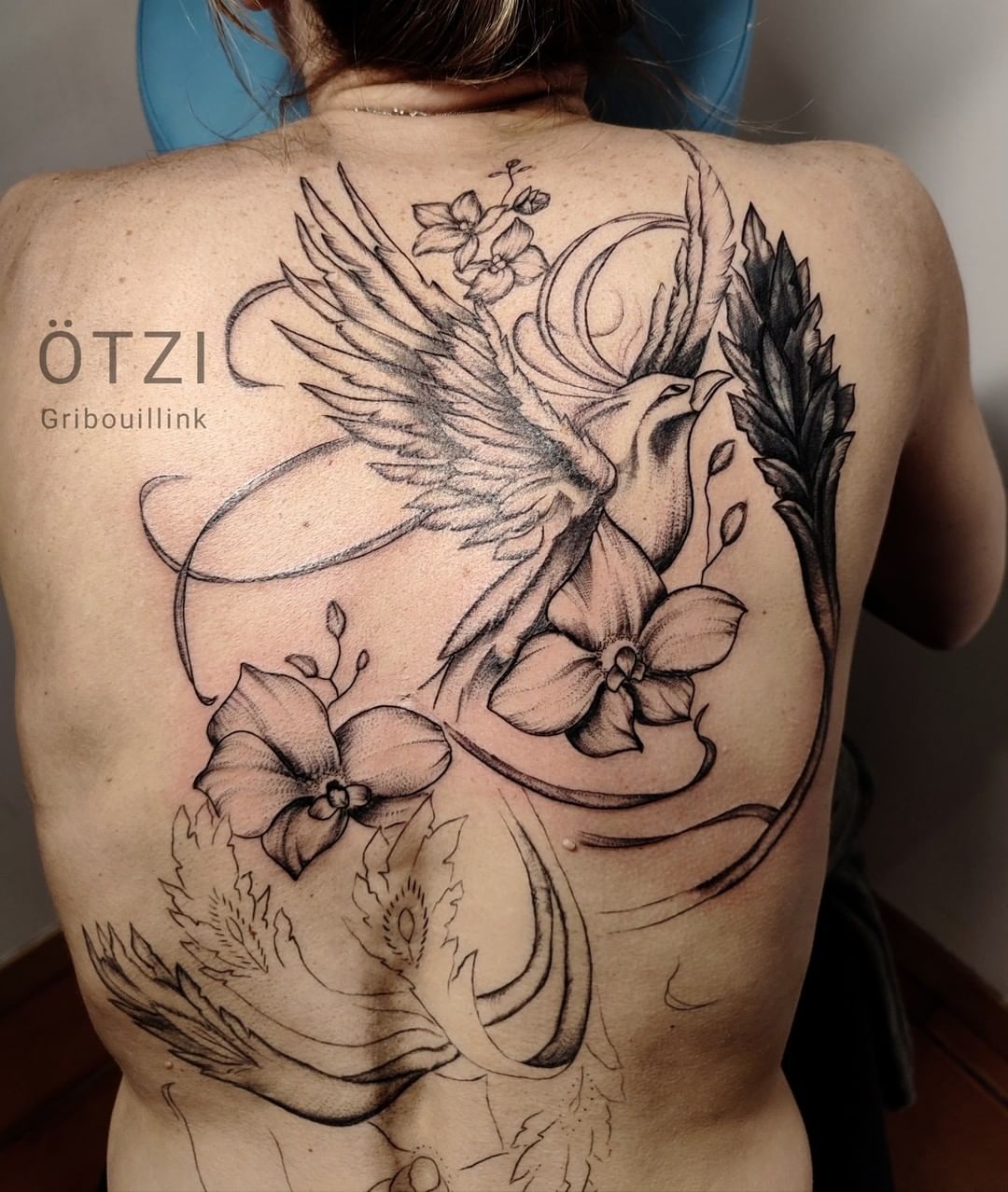 Cover-Up Phoenix Tattoos