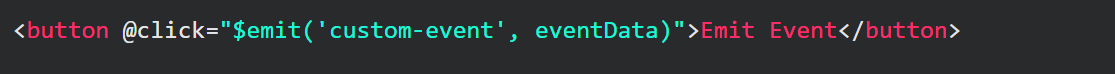 How Do You Emit Events In Vue 2? 1